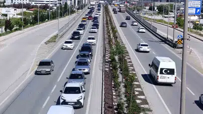Kurban Bayramı dönüşü kilitlendi: Afyonkarahisar’da sürücüler için zorlu mesai başladı