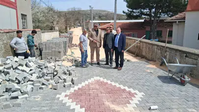 Bozüyük’te köy yollarına modern dokunuş: Kaymakam Öztürk sahaya indi