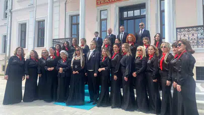 Tekirdağ’da 19 Mayıs coşkusu: Öğretmen ve öğrencilerden dev performans