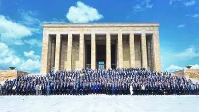 Ekonomi dünyasının rotası Anıtkabir’e çevrildi: TOBB 82. Genel Kurul öncesi Ata’nın huzurunda