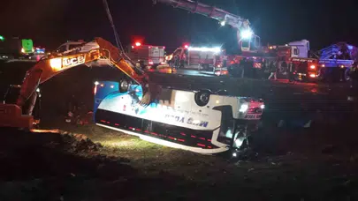 Malatya'da yolcu otobüsü faciası: 4 can kaybı, çok sayıda yaralı var