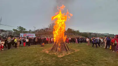 Tekirdağ’da bahar coşkusu: Kakava ateşi etrafında unutulmaz kutlama