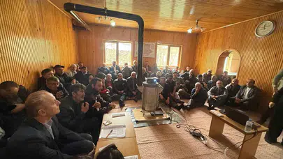 Bayburt’ta HES mesaisi: Köylüler projeyi masaya yatırdı