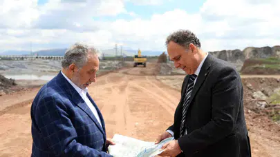 Talas’ta saha mesaisi: Başkan Yalçın’ın Başakpınar çıkarması