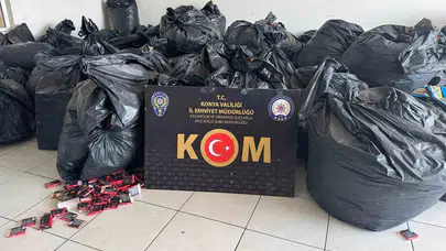 Konya’da merdiven altı üretim skandalı: 20 milyon liralık vurgun operasyonla önlendi