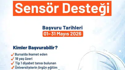 Diyabetli gençlere umut ışığı: Bursa Büyükşehir'den kritik sağlık desteği