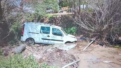 Malatya’da korkutan kaza: Refüjü aştı, kanala uçtu