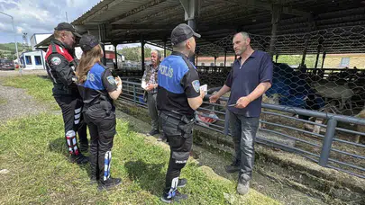 Kurban pazarında bayram mesaisi: Polis besicileri dolandırıcılara karşı uyardı
