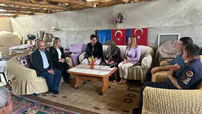Şehit emaneti Refiye anne bayramda unutulmadı: Devletin şefkat eli Sarıdayı köyüne uzandı
