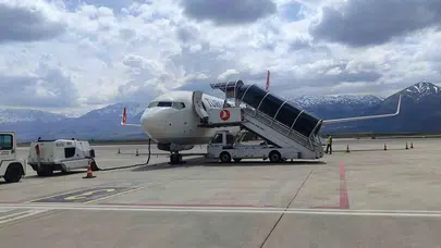 Erzincan semalarında hareketli bahar: Havalimanı verileri açıklandı