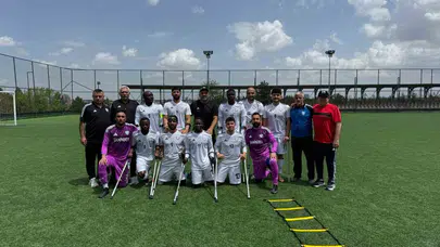 Şahinbey Ampute Futbol Takımı'ndan gövde gösterisi: Zirve yolunda kayıpsız ilerliyorlar