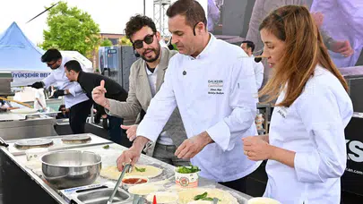 Danilo Şef Balıkesir mutfağında: Peynirlerin dansı GastroFest’te büyüledi