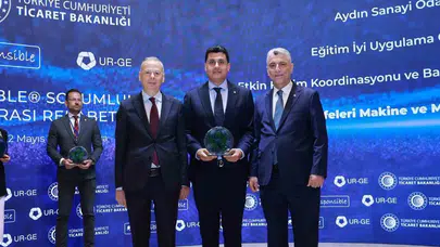 Aydın sanayisinde büyük gurur: Bakanlık zirvesinde ödül AYSO’nun oldu