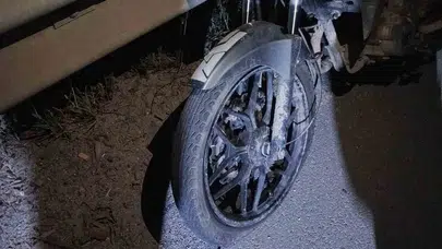 Osmaneli yolunda korkutan kaza: Direksiyon hakimiyetini kaybetti, motosikletten savruldu