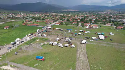Yeşilırmak taştı, hayvan pazarı yeni adresine taşındı: İşte güvenli bölgedeki son durum