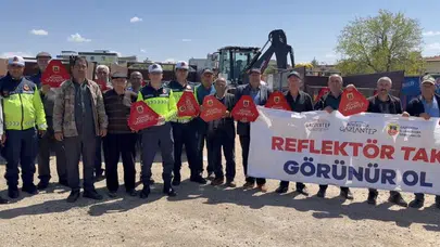 Tarladan yola çıkan traktörler için dev seferberlik: Jandarmadan hayat kurtaran dokunuş