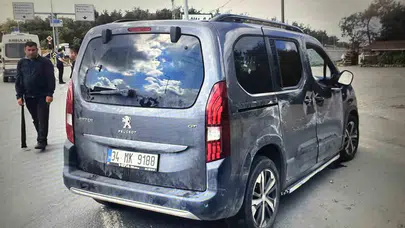Arnavutköy’de dehşet anları: Kontrolden çıkan araç karşı şeride uçtu, 5 kişi hastanelik oldu