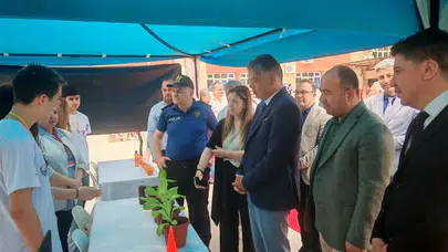 Nazilli'de genç beyinlerden tarıma teknolojik dokunuş: İncir artık daha hijyenik kuruyacak