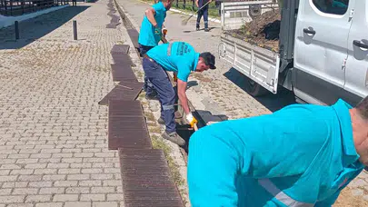 Kurban telaşı Çeştepe’de başladı: Efeler Belediyesi pazar yerini bayrama hazırladı