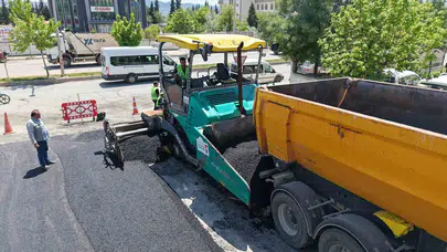 Kahramanmaraş’ta asfalt seferberliği: 5 milyon liralık yatırımla yollar yenileniyor