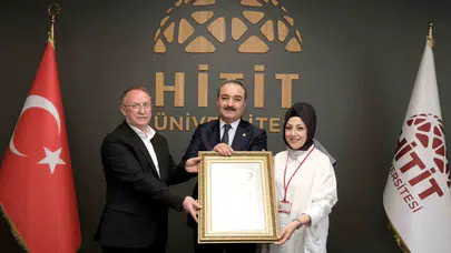 Hitit Üniversitesi’nden örnek davranış: Bin 54 ünite kanla gümüş madalyanın sahibi oldu