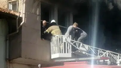 Isparta’da korku dolu anlar: Alevlerin yuttuğu evden mucize kurtuluş