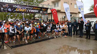 Yağmur çamur dinlemediler: 450 sporcu Longoz’un büyüleyici parkurunda ter döktü
