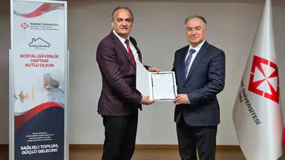 Adana'da örnek iş birliği: Kayıtlı istihdamın öncüsü Başkent Üniversitesi'ne SGK'dan onur belgesi
