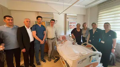 Şifa bekleyenlere bayram morali: ESOGÜ yönetiminden hastaneye anlamlı çıkarma