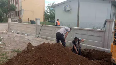 Malatya’da korku dolu anlar: İş makinesi doğalgaz borusunu deldi, mahalle ayağa kalktı