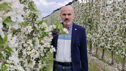 Karaman’da 16 milyon ağaçtan rekor beklentisi: Bahçeler beyaz gelinliğini giydi