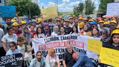 Uzunköprü’de madenci isyanı: Ekmek kavgasına aileler de destek verdi