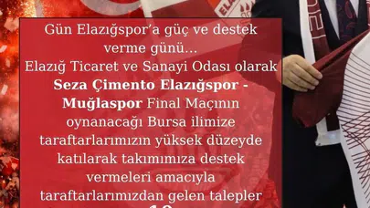 Şampiyonluk yolunda dev destek: İdris Alan’dan taraftara Bursa seferi için yeşil ışık
