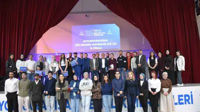 Dizelerin gücü Afyonkarahisar’da buluştu: Genç şairler bölge finaline göz kırptı