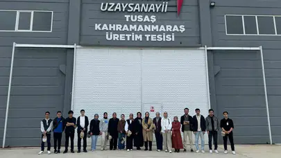 Geleceğin mühendisleri savunma sanayisinin kalbine indi: TUSAŞ’ta teknoloji yolculuğu