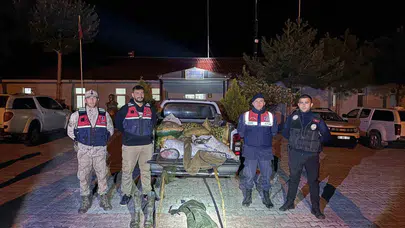Bendimahi Çayı’nda kaçak avcılık operasyonu: 630 kilo inci kefali kurtarıldı