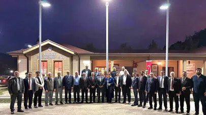 Başkentte Erzurum rüzgarı: Cağ kebabı eşliğinde stratejik iş birliği masası