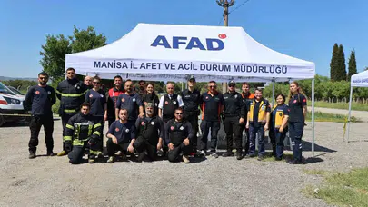 Alaşehir’de nefes kesen tatbikat: YUKUT ekipleri tam not aldı