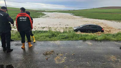 Kırşehir’de kabus dolu saatler: Köyleri sel suları bastı, tarım arazileri göle döndü
