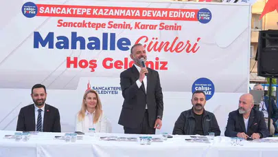 Sancaktepe’de yönetim anlayışı değişti: Başkan Yeğin mahalleliyle sahaya indi