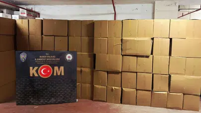 Bursa otoyolunda dev sevkiyat: Milyonluk kaçakçılık girişimi polis engeline takıldı