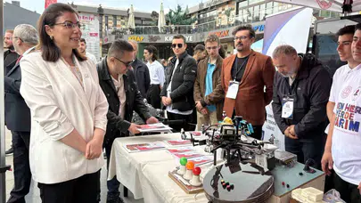 Geleceğin mucitleri Kadeş Meydanı’nda: Meslek liselilerden teknoloji şov