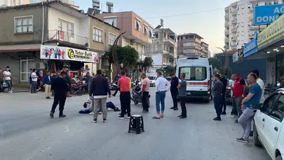 Serik’te dehşet anları: İki motosiklet kafa kafaya çarpıştı, ortalık savaş alanına döndü