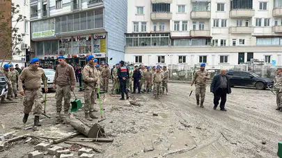 Samsun'da kabus dolu gece: Hacı Osman Deresi taştı, bölgeye dev ekip sevk edildi