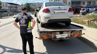 Kocaeli'de korsan taksi operasyonu: Hem sürücüye hem yolcuya ağır fatura
