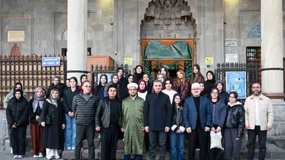 Gençler camilerin manevi atmosferinde buluştu: Erzurum’da anlamlı etkinlik