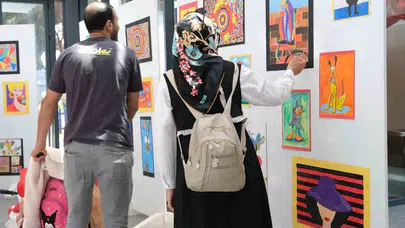 Fırçalar konuştu, engeller aşıldı: Aydın’da sanat ve dayanışma rüzgarı