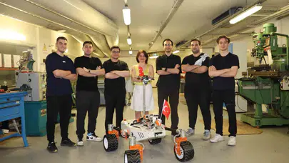 Sahada riskleri minimize edecek teknoloji: İEÜ’lü gençlerden yerli bomba imha robotu