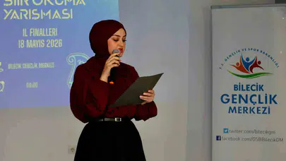 Bilecik’te mısraların gücü sahneye taştı: Genç şairler ödüllerine kavuştu