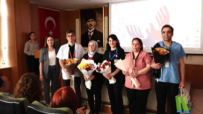 Sağlıkta hijyenin öncüsü ERÜ: El hijyeni şampiyonları ödüllendirildi